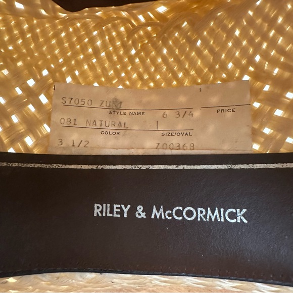 Resistol Stagecoach Western Cowboy Hat 6 3/4 Self Conforming Straw Tan USA Texas - Picture 10 of 16